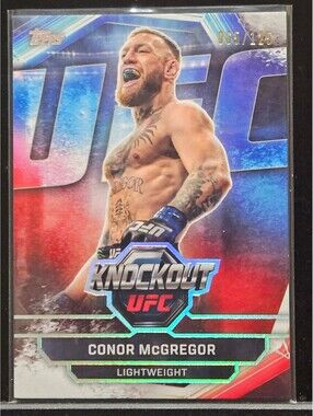 Conor McGregor 2026 Topps UFC Knockout 065/125 SSP /125